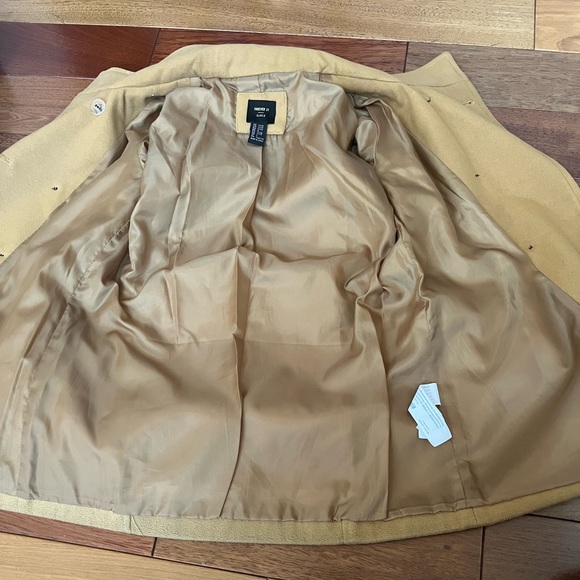 Forever 21 Girls Brown Peacoat - Picture 4 of 4